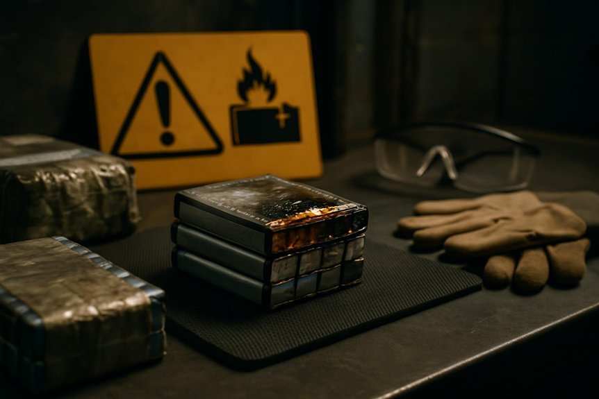 hazardous packs detection and disposal