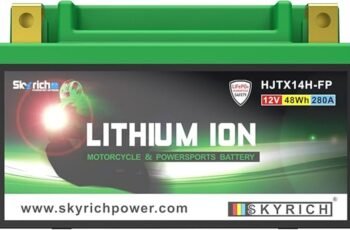 Skyrich HJTX14H-FP 12V 4Ah LiFePO4 Motorcycle Lithium Battery