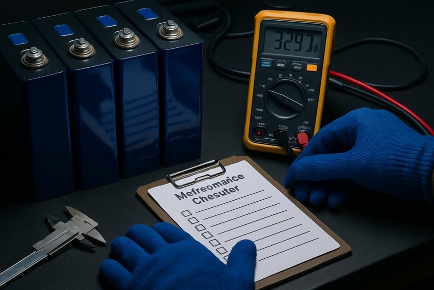 baseline lifepo4 voltage temp soc standards