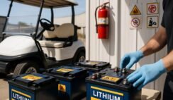 Golf Cart Lithium Battery Safety Tips
