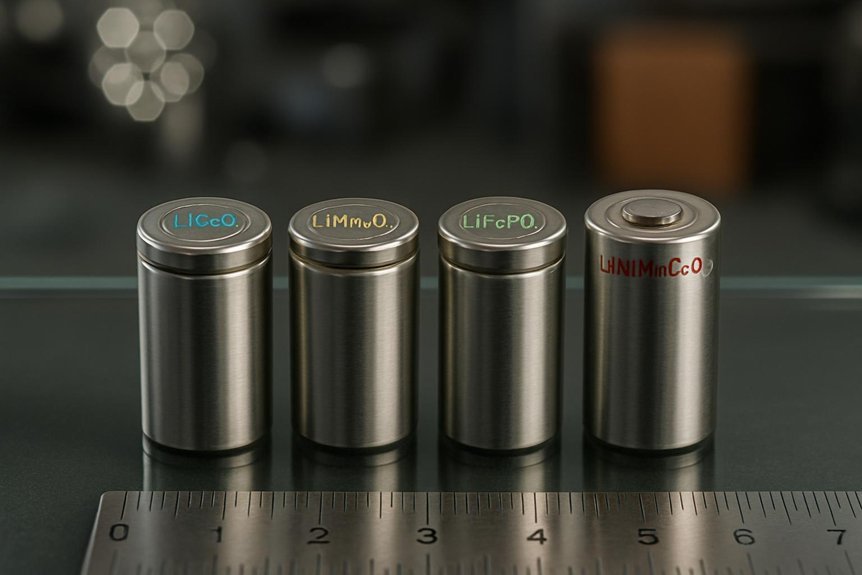 lithium chemistries energy safety tradeoffs