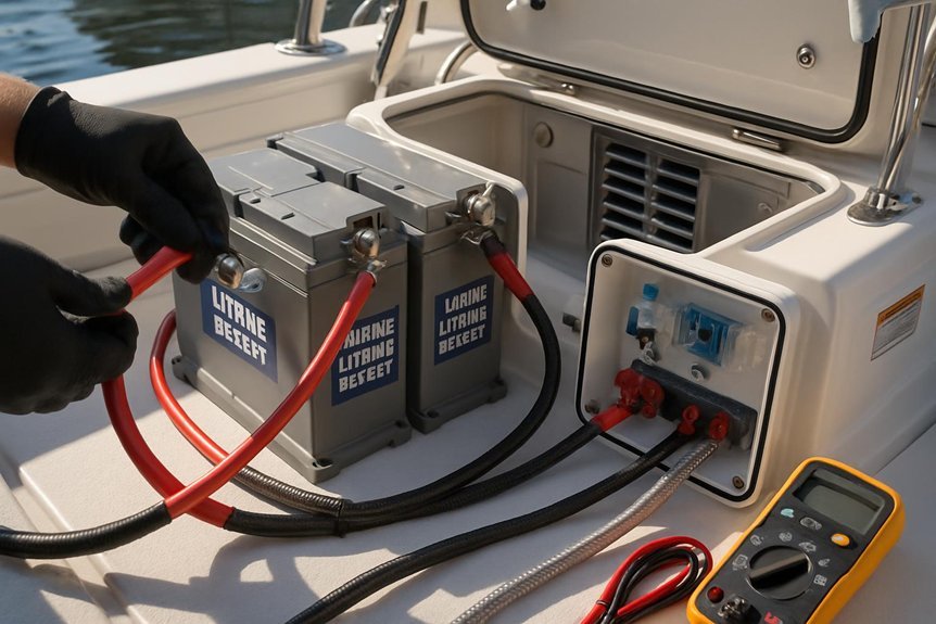 marine lithium battery safety installation guidelines