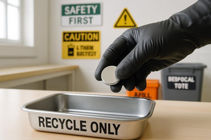 safe compliant lithium battery disposal