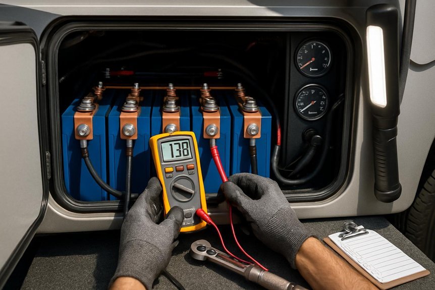 safety focused rv battery baseline diagnostics