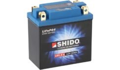 Shido LB9-B Q Lightweight 12v Lithium Ion Motorcycle Battery (Quad Terminal)