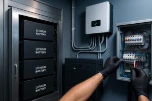 Solar Lithium Battery Storage Installation Guide
