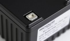 DCHOUSE 12V 6Ah Mini Battery Lifepo4, BMS 6A Protection, Peak 33A/10s